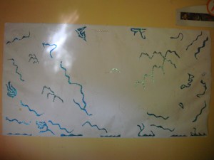 Look at all those waves and mountains!